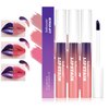 3Pcs Matte Tattoo Peel Off Lip Liner Stain,Long-Lasting Peel Off Lip Liner, High Pigmented, Transfer-proof, Waterproof,Moisturizing Nude Lip Liner Makeup For Women