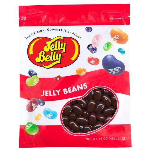 Jelly Belly A&W Root Beer Jelly Beans - 1 Pound (16 Ounces) Resealable Bag - Genuine, Official, Straight from the Source