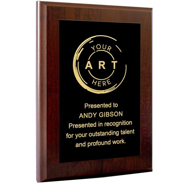 Custom Laser Engraved Plaque Awards (5" x 7")