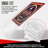 Strategic Fit Premium Snug Fit Clear Card Sleeves for Games - 500 Trading Card Sleeves - Standard Size Card Protector Sleeves - Ideal as MTG Card Sleeves - Soft Plastic Card Sleeves for Collectors
