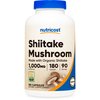 Nutricost Organic Shiitake Mushroom Capsules 1000mg, 90 Servings - CCOF Certified Made with Organic, Vegetarian, Gluten Free, 500mg Per Capsule, 180 Capsules