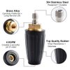 AURORA CAR Pressure Washer Tips Turbo Nozzle Pressure Washer 4000 PSI Max Rotating Pressure Washer Nozzle with 1/4'' Quick Connect for Cleaning Brick, Concrete, and Vinyl Surfaces，4.0 GPM 4.0 Orifice.
