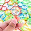 Super Z Outlet Mini 2" Magnifying Glasses Plastic Pocket Children Detective Explorer Crafts Colorful Party Favors (72 Pack)