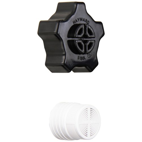 Hayward SX180LA Drain Cap, Gasket and Screen Replacement for Hayward Pro Series Sand Filter