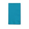 25-Count Touch of Color 3-Ply Paper Dinner Napkins, Turquoise
