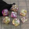 CiaraQ DND Polyhedral Dice Set with Dice Bag for Dungeons and Dragons RPG MTG Role Playing Table Games