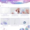 60 pcs 90's Party Decorations Retro 90s Theme Party Hanging Swirls CD Disco Cutout Wall Decor Sign with Hanging Swirls Ceiling for Music Party 1990's 2000s Birthday Party Favors Supplies