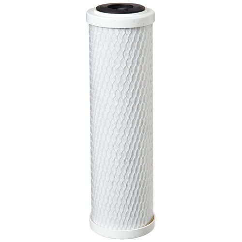 CFS – 1 Pack Carbon Block Water Filter Cartridge Compatible with CBC-10 – Remove Bad Taste & Odor – Whole House Replacement Filter Cartridge – 0.5 Micron – 9-3/4" x 2-7/8" – White