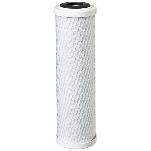 CFS – 1 Pack Carbon Block Water Filter Cartridge Compatible with CBC-10 – Remove Bad Taste & Odor – Whole House Replacement Filter Cartridge – 0.5 Micron – 9-3/4" x 2-7/8" – White