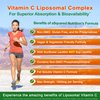 aSquared Nutrition Vitamin C Liposomal Complex - 1500mg Supplement - 180 Capsules - High Absorption VIT C Ascorbic Acid Pills - Supports Immune System & Collagen Health - 90 Servings