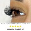 BL Lashes Eyelash Extensions, Laser Mink Classic Synthetic Lashes, 0.15 Thickness, D Curl 9mm, Natural Semi Permanent Eyelashes, Longer-lasting Eyelash Extension Supplies (D Curl 9mm)