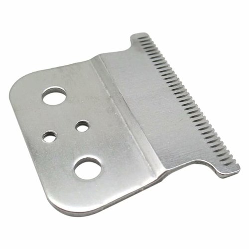 USonline911 2 Pairs of Replacement T-Shaped Blade Hair Clippers Replacement T-Shaped Beard Trimmer Replacement Kit (Gold and Silver Short Teeth)