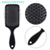 SIQUK 6 Pieces Hair Brush Comb Set Paddle Brush Detangle Hair Brush and Black Combs for Men and Women Wet, Dry, Curly and Straight Hair