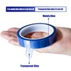MEBMIK 12 Rolls 20mm x33m(108ft) Blue Heat Tape High Temperature Heat Resistant Tape Heat Transfer Tape for Heat Sublimation Press Vinyl,No Residue