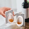 KUCHEY Urinal Shot Glasses Set of 2 White Elephant Gifts for Adults Odd Funny Gifts Gag Gifts for Men Women Christmas Stocking Stuffers Party
