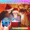 2 Pack Flying Orb Ball for Kids Adults, Hand Controlled Boomerang Ball, Soaring Flying Spinner Mini Drone, Hover Flying Ball Toy with LED Lights, Drone Ball with Endless Tricks Gifts for Boys Girls