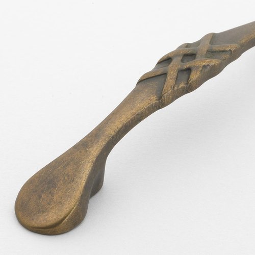 GlideRite Hardware 83063-AB-10 3 inch Cc Braided Antique Brass Cabinet Pulls 10 Pack