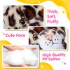 BSTAOFY 10’’ Light up Cheetah Plush LED Leopard Stuffed Animals Night Light Companion Bedtime Jungle Toys Glow Afraid of Dark, Valentines Birthday for Toddler Kids Boys