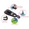 ORXPLUS TOOLS 4pcs Thumb Screw Tarp Clips with Hook Tent Clips Awning Clamp Set Tent Clamps for Camping Canopies, Car Cover, Winter Boat Cover, Pool Cover, Sun Shade