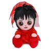 Kidrobot Beetlejuice Officially Licensed Movie Collectible Plush Stuffie - 7.5" Phunny Plush, Lydia Deetz in Red Wedding Dress