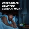 Excedrin PM Pain Reliever and Nighttime Sleep-Aid Caplets for Headache Relief – 24 Count