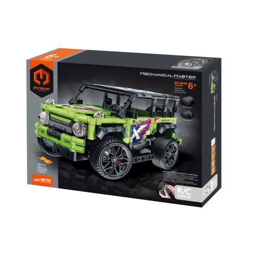 Dakott STEM Car Toy Building Toy Gift for Age 6+, APP Programming Remote Control 2in1 Off-Roader Building Block Take Apart Toy, 484 Pcs DIY Building Kit, Learning Engineering Construction R/C Toys