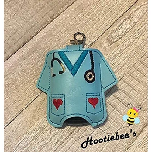 Scrubs Hand Sanitizer And/Or Lip Balm Holder
