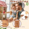 Sintuff 200 Pcs Miniature Dollhouse Flooring Mini Wooden Dollhouse Floor Boards 1 12 Scale Dollhouse Accessories Geometric Bamboo Doll House Furniture Wood Floor Board for Model Decor (Pale Brown)