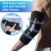 Comfitech Elbow Ice Pack for Tendonitis and Tennis Elbow Ice Pack Wrap Sleeve Cold Compression Golfers Arm Ice Pack for Injuries Reusable Gel Ice Wrap for Pain Relief (Medium Pack of 2)
