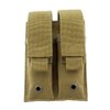 Depring Double Pistol Mag Pouch Molle Tactical EDC EMT Tool Organizer Holder (Tan)