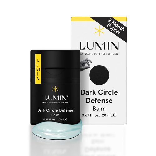 Lumin - Men&#39;s Dark Circle Defense Balm - Anti-Aging Korean Formulated Eye Cream Treatment for dar...