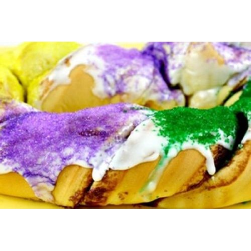 NolaCajun Gourmet Filled King Cake (14 Flavors) (Cream Cheese)