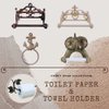 Comfy Hour Antique and Vintage Collection Cast Iron Anchor Toilet Paper Holder