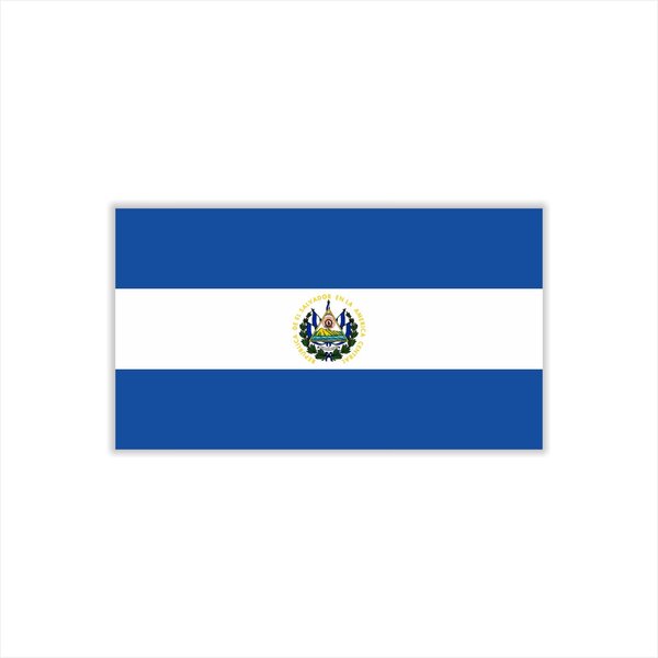 Womaha 30 Temporary El Salvador Flag Tattoos Fans Face Tattoo Stickers for Adults Kids Group Activity Props