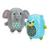 Nuby Silly Squirts Bath Toys, Easy to Clean Children's Bath Toy, Bear and Elephant