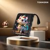Tenmorn Card Binder For Pokemon Cards 4-pocket 400 Pockets Card Holder.With 50 Removable Sleeves.Trading Card Binder Album Book Case for TGC MTG Cards Collectors.Boys Girls Toys Gift(Black)