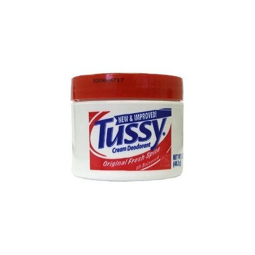 Tussy Deodorant Cream, 1.7 ounces Original 6 Pack by Tussy