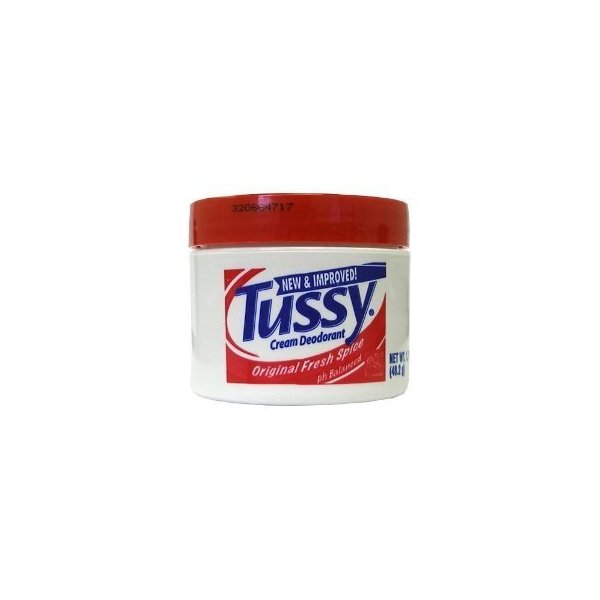 Tussy Deodorant Cream, 1.7 ounces Original 6 Pack by Tussy