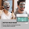 ANAI RUI Dead Sea Mud Mask with Tea Tree Oil & Salicylic Acid, Charcoal, Blackhead Remover, Pore Cleanser, Great for Acne-Prone Oily Skin, Detox Acne Face Mask for Women and Men