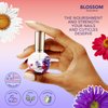 Blossom Hydrating, Moisturizing, Strengthening, Scented Cuticle Oil, Infused with Real Flowers, Made in USA, 0.42 fl. oz, Jasmine