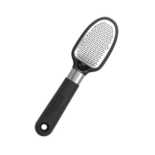 Rikans Foot File Foot Rasp Callus Remover Dead Skin Remover Double Sided Foot Scrubber Foot Care Pedicure Tool to Remove Hard Skin Can Be Used Wet or Dry Skin High Grade Stainless Steel File