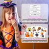 Partywind Individually Wrapped Sheets Halloween Tattoos for Kids Treats, Halloween Party Supplies Favors Decorations, Halloween Games for Boys and Girls (50 Sheets)