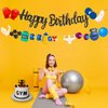 Gym Birthday Party Banner, Weightlifting Party Decorations, Bodybuilder Party Banner Glitter Fitness Birthday Party Supplies
