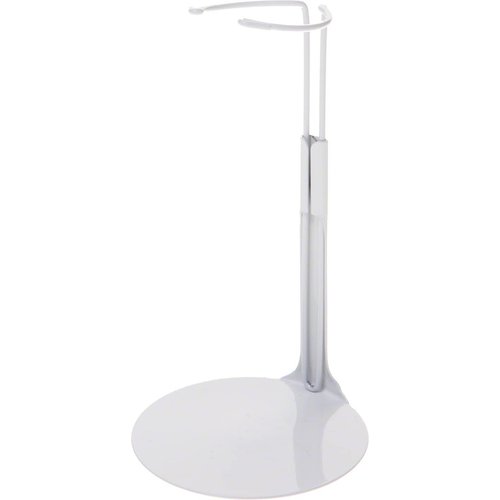Kaiser Doll Stand 2101, Box of 12 - White Doll Stands for 8" to 11" Dolls and Action Figures