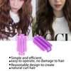 YUYTE Perm Rods Set Hair Curlers Hair Curlers Hair Clip Hair Curlers Hairdressing Styling Tool, Salon Perm Rod Bands Perm Rod Hair Roller Curling Curler Rubber Bandfor Barber Hair Styling