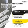 Premium Single Edge Razor Blades - Swedish Steel Razor Blades for Safety Razors and Straight Edge Razors, by GRAVITY RAZORS (100 Count)
