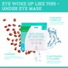 SoloVegan 3 Pack Under Eye Mask, Eye Woke Up Like This Eye Masks for Dark Circles and Puffiness Hydrating Eye Patches