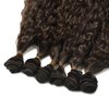 BAESITTE Ocean Wave Crochet Hair 6 Bundles (24 24 26 26 28 28Inch) Deep Wave Crochet Hair for Black Women Curly Wavy Braiding Synthetic Hair Extensions #4 Color 260g