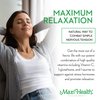 Maxi Health - Relax to The Max Stress Relief Formula (60 Count) Capsules with Vitamin C, Calcium, L-Theanine, L-Taurine & Amino Acids - All Natural Calming & Relaxation Supplements