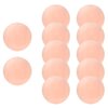 Nipple Covers for women, Rifny Silicone Nipple Covers Reusable Adhesive Invisible, 6 Pairs Nippleless Pasties with Travel Case (6 Round)